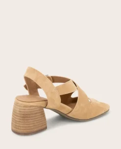 GENTLE SOULS - Mela Suede Cross Strap Sandal><noscript><img width=