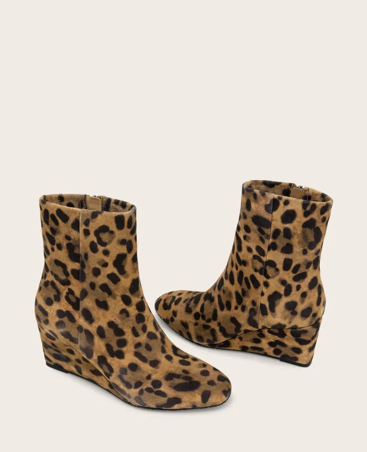 GENTLE SOULS - Nash Suede Side Zip Wedge Bootie>Kenneth Cole Discount