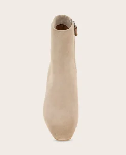 GENTLE SOULS - Nash Suede Side Zip Wedge Bootie><noscript><img width=