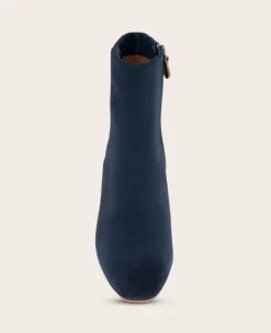 GENTLE SOULS - Nash Suede Side Zip Wedge Bootie><noscript><img width=