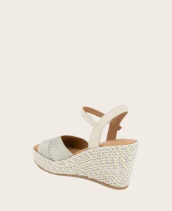 GENTLE SOULS - Nola Fabric Espadrille Wedge><noscript><img width=