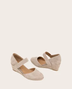 GENTLE SOULS - Oriana Suede Wedge><noscript><img width=