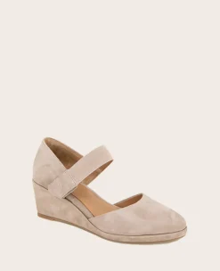 GENTLE SOULS - Oriana Suede Wedge><noscript><img width=