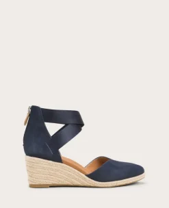 GENTLE SOULS - Orya Leather Espadrille Wedge>Kenneth Cole Outlet