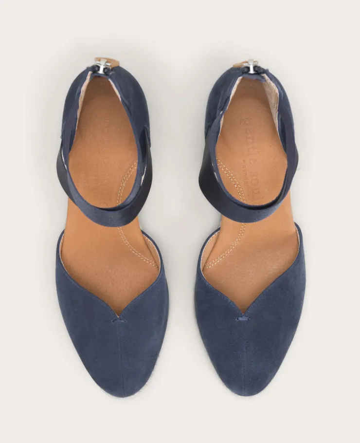 GENTLE SOULS - Orya Leather Espadrille Wedge>Kenneth Cole Outlet