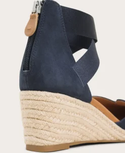 GENTLE SOULS - Orya Leather Espadrille Wedge><noscript><img width=