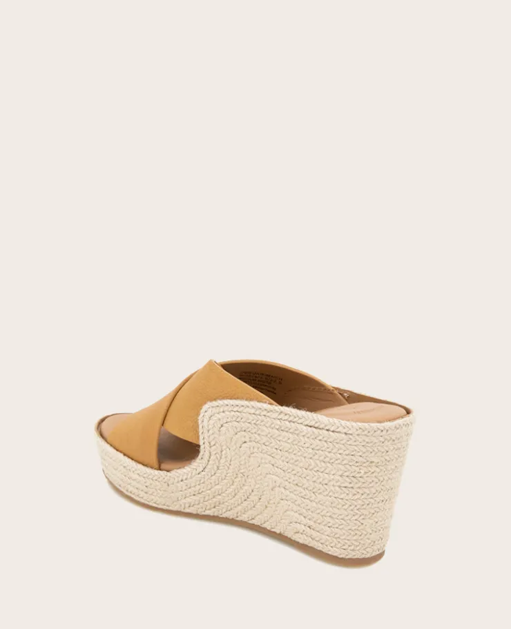 GENTLE SOULS - Porto Leather X Band Espadrille Wedge>Kenneth Cole Hot