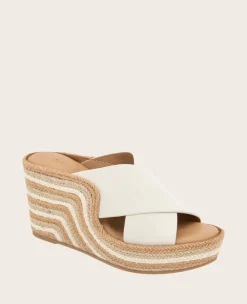 GENTLE SOULS - Porto Nubuck X Band Espadrille Wedge><noscript><img width=