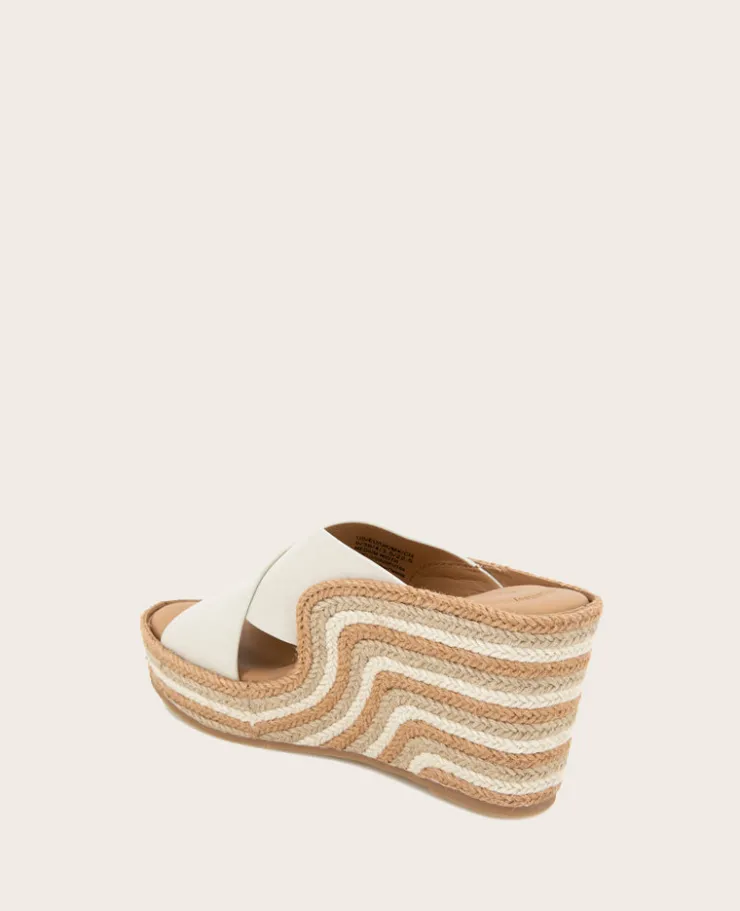 GENTLE SOULS - Porto Nubuck X Band Espadrille Wedge>Kenneth Cole Best