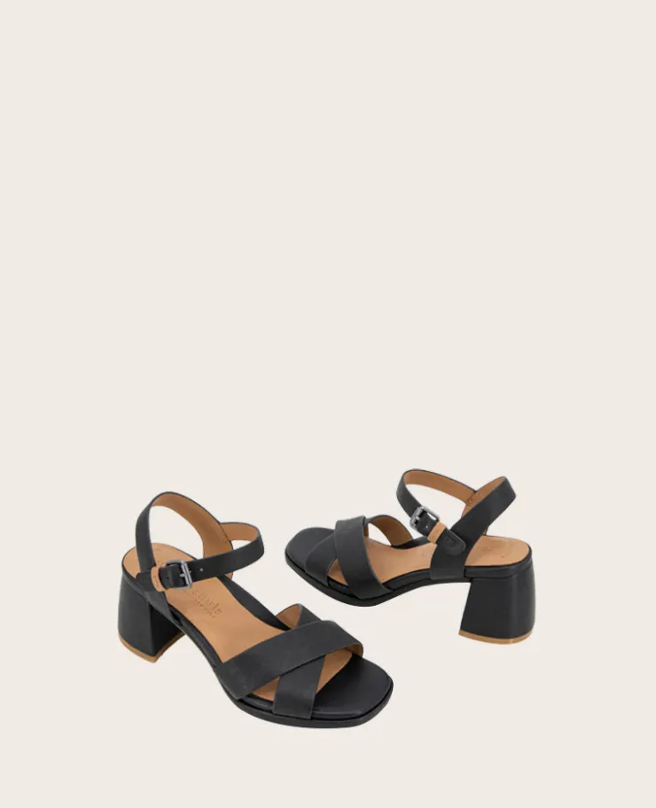 GENTLE SOULS - Rimini Leather X Heel Sandal>Kenneth Cole Outlet