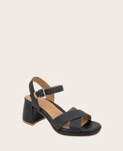 GENTLE SOULS - Rimini Leather X Heel Sandal><noscript><img width=
