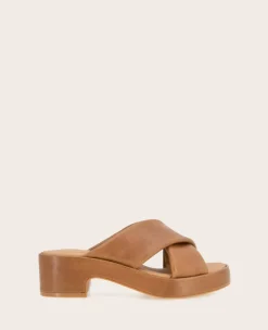 GENTLE SOULS - River Leather X Band Platform Sandal>Kenneth Cole New