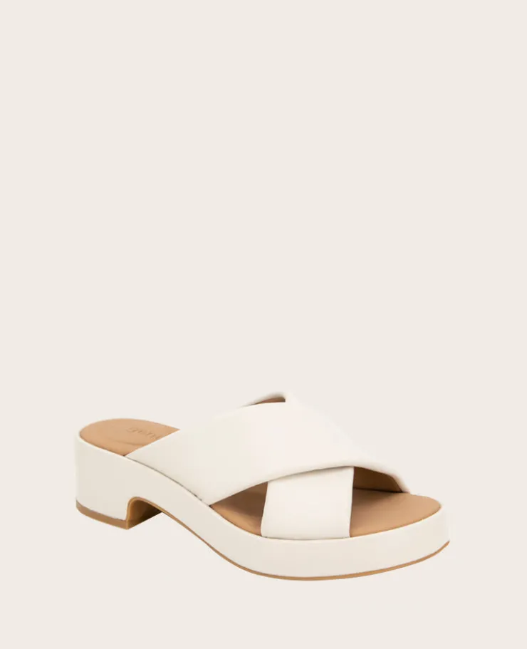 GENTLE SOULS - River Leather X Band Platform Sandal>Kenneth Cole Online