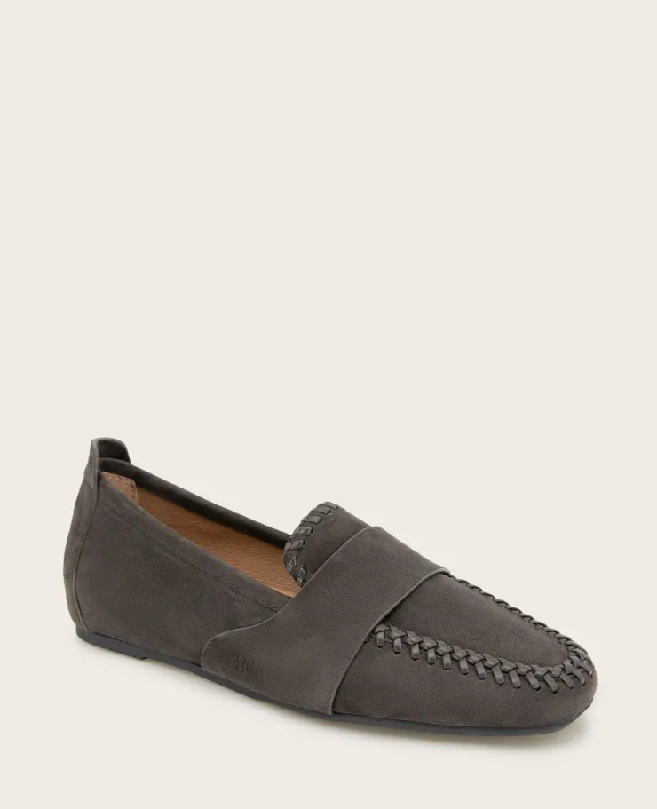 GENTLE SOULS - Sandra Suede Braid Detail Loafer>Kenneth Cole Online