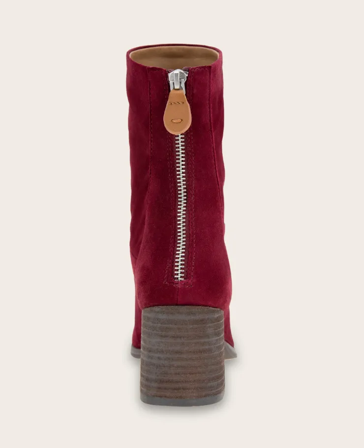 GENTLE SOULS - Sarnac Suede Side Zip Boot>Kenneth Cole Outlet
