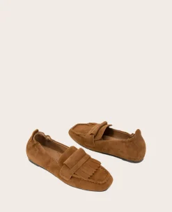 GENTLE SOULS - Scotty Tassel Suede Loafer><noscript><img width=