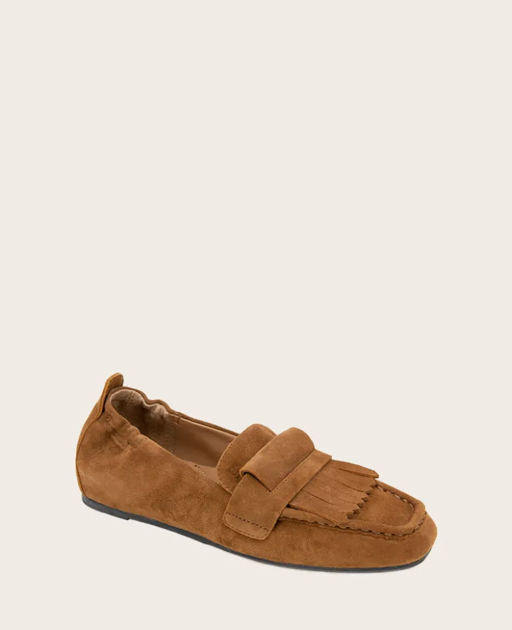 GENTLE SOULS - Scotty Tassel Suede Loafer>Kenneth Cole