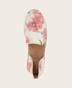 GENTLE SOULS - Seville Suede Floral Espadrille><noscript><img width=