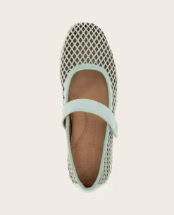 GENTLE SOULS - Sienna Fish Net Mary Jane Espadrille><noscript><img width=