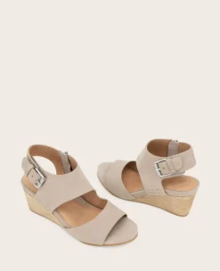 GENTLE SOULS - Tilly Nubuck Wedge Sandal><noscript><img width=