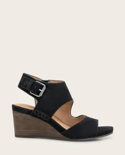 GENTLE SOULS - Tilly Nubuck Wedge Sandal>Kenneth Cole Best