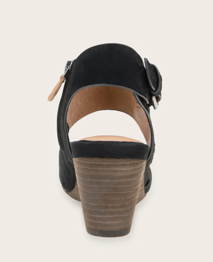 GENTLE SOULS - Tilly Nubuck Wedge Sandal>Kenneth Cole Best