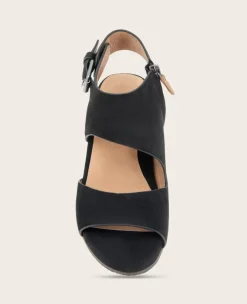 GENTLE SOULS - Tilly Nubuck Wedge Sandal><noscript><img width=
