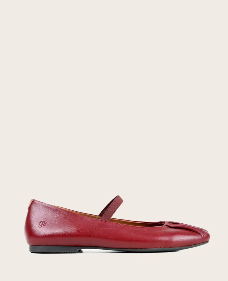 GENTLE SOULS - Walden Leather Pleated Toe Mary Jane Flat>Kenneth Cole Outlet