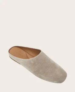 GENTLE SOULS - Wanda Suede Mule Flat><noscript><img width=