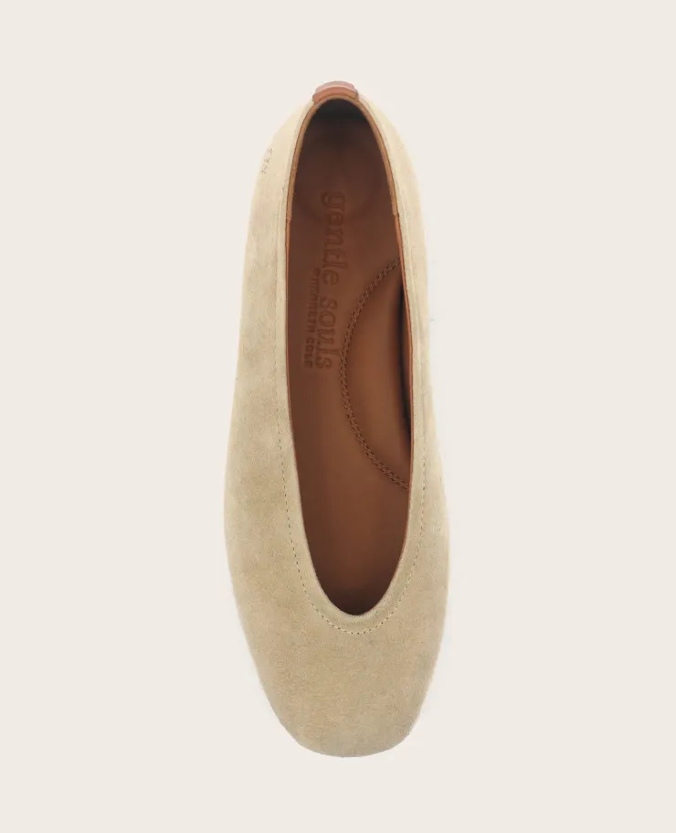 GENTLE SOULS - Willow Suede Ballet Flat>Kenneth Cole Sale