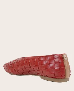 GENTLE SOULS - Willow Woven Leather Flat><noscript><img width=