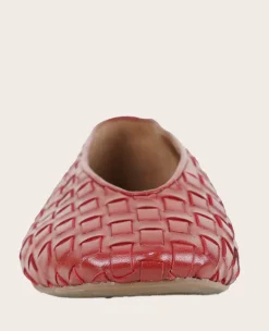 GENTLE SOULS - Willow Woven Leather Flat><noscript><img width=