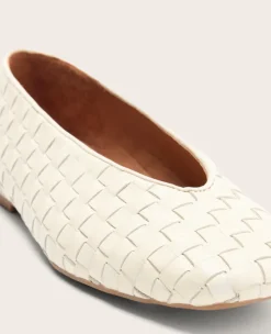 GENTLE SOULS - Willow Woven Leather Flat><noscript><img width=