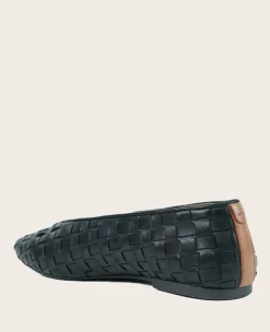 GENTLE SOULS - Willow Woven Leather Flat><noscript><img width=