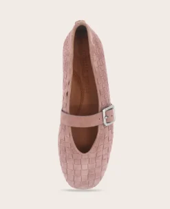 GENTLE SOULS - Winifred Suede Woven Mary Jane Flat><noscript><img width=