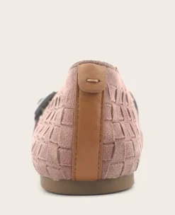 GENTLE SOULS - Winifred Suede Woven Mary Jane Flat><noscript><img width=