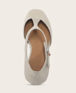GENTLE SOULS - Wyatt Metallic T-Strap Flat><noscript><img width=