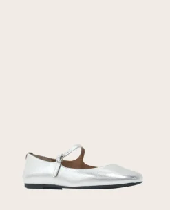 GENTLE SOULS - Wynona Metallic Mary Jane Ballet Flat><noscript><img width=