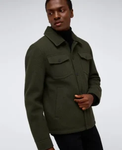Heavyweight Twill Trucker Jacket>Kenneth Cole Discount