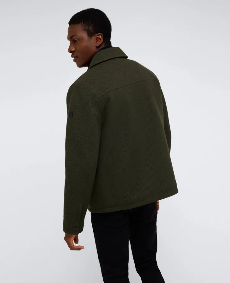 Heavyweight Twill Trucker Jacket>Kenneth Cole Discount