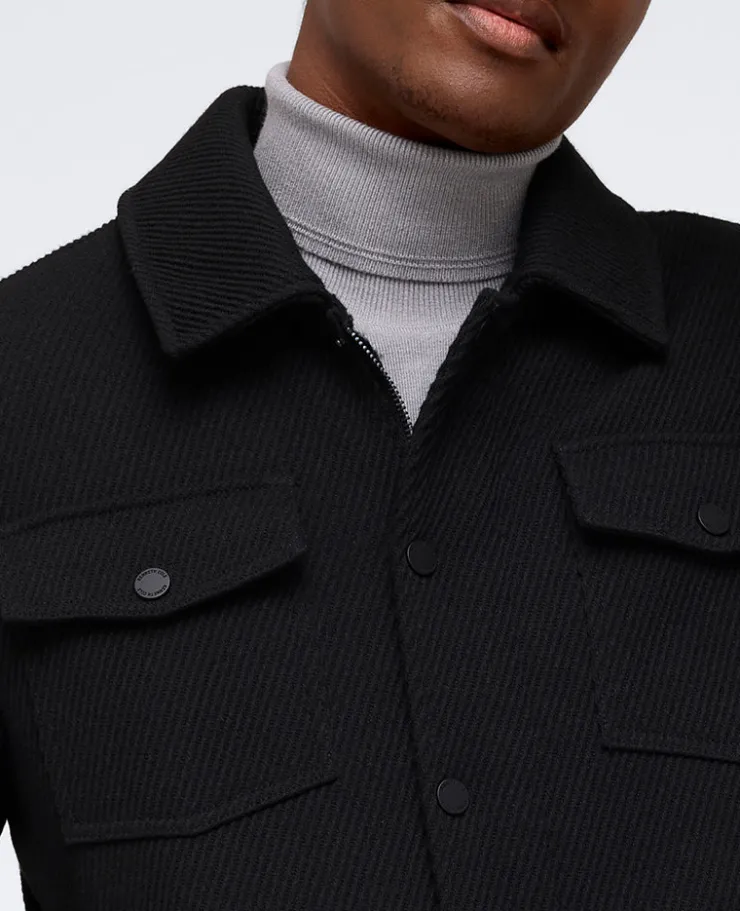 Heavyweight Twill Trucker Jacket>Kenneth Cole Hot