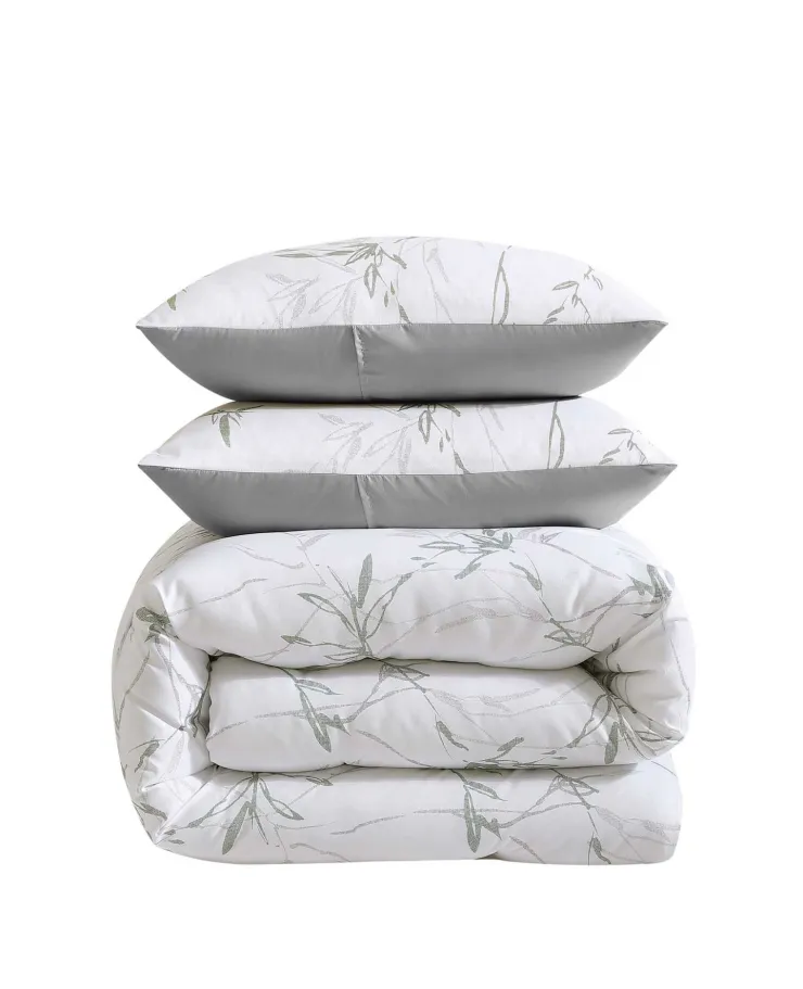 Ink Wash Vine Comforter + Sham Set>Kenneth Cole Clearance