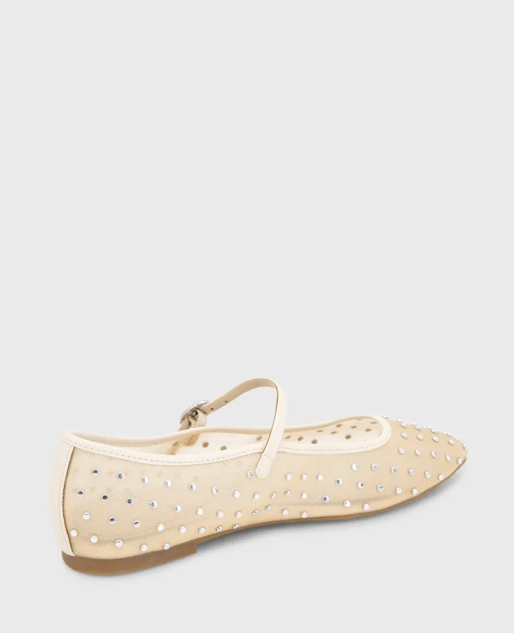 Jasper Mesh Micro Stud Ballet Flat>Kenneth Cole New