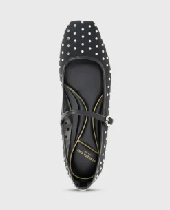 Jasper Mesh Micro Stud Ballet Flat><noscript><img width=