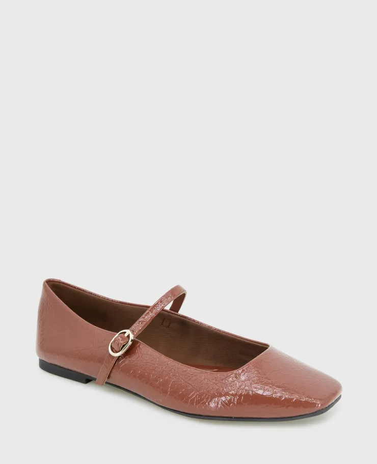 Jasper Patent Leather Ballet Flat>Kenneth Cole Discount