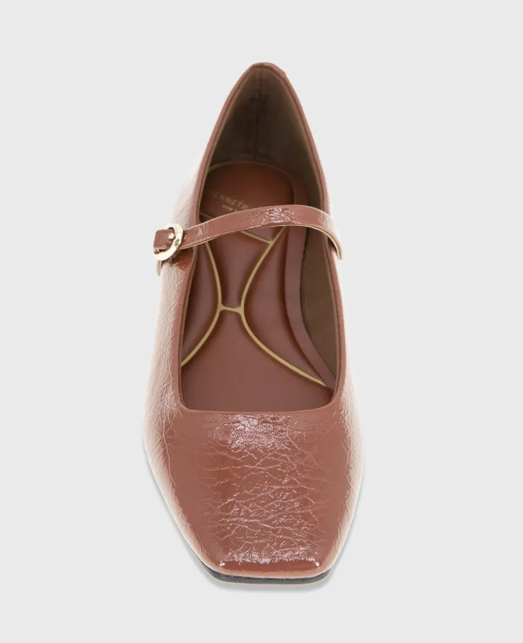 Jasper Patent Leather Ballet Flat>Kenneth Cole Discount
