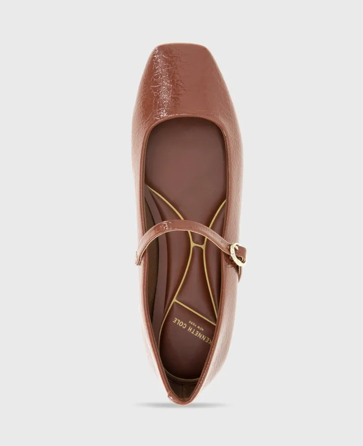 Jasper Patent Leather Ballet Flat>Kenneth Cole Discount