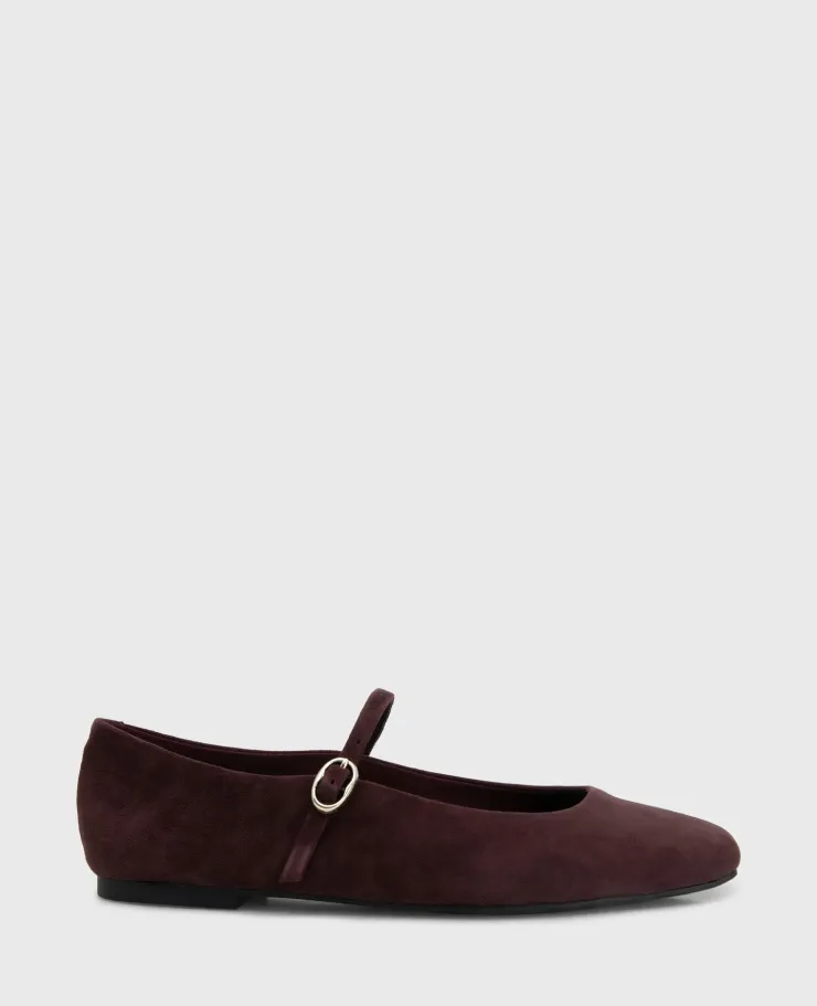 Jasper Suede Ballet Flat>Kenneth Cole Best