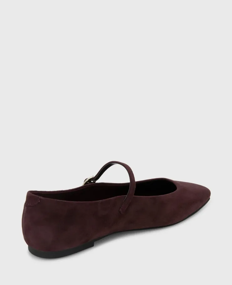Jasper Suede Ballet Flat>Kenneth Cole Best