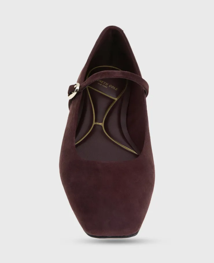 Jasper Suede Ballet Flat>Kenneth Cole Best